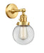 Innovations - 203SW-SG-G202-6 - One Light Wall Sconce - Franklin Restoration - Satin Gold