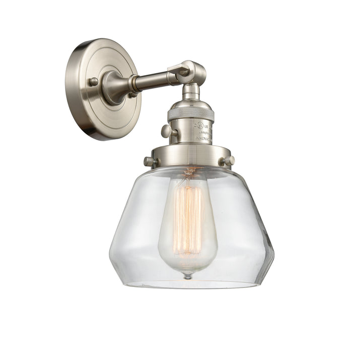 Innovations - 203SW-SN-G172 - One Light Wall Sconce - Franklin Restoration - Brushed Satin Nickel