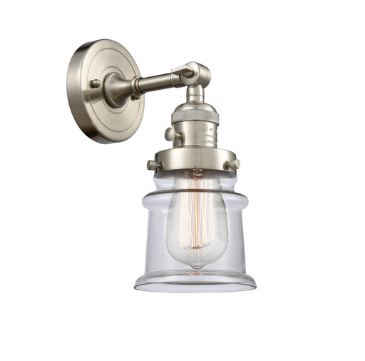 Innovations - 203SW-SN-G182S - One Light Wall Sconce - Franklin Restoration - Brushed Satin Nickel
