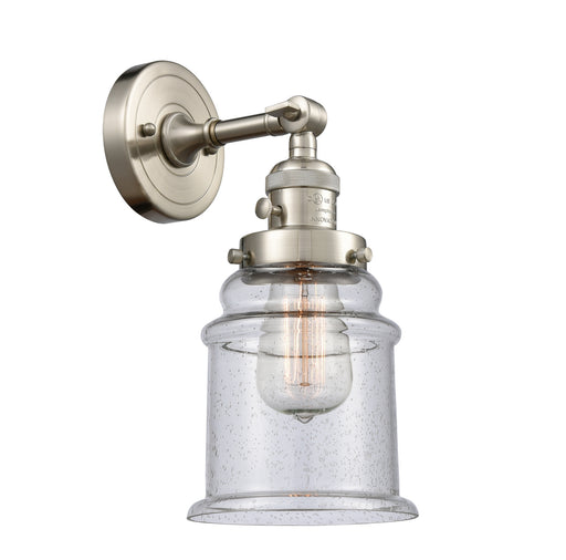 Innovations - 203SW-SN-G184 - One Light Wall Sconce - Franklin Restoration - Brushed Satin Nickel