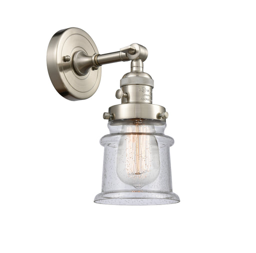 Innovations - 203SW-SN-G184S - One Light Wall Sconce - Franklin Restoration - Brushed Satin Nickel