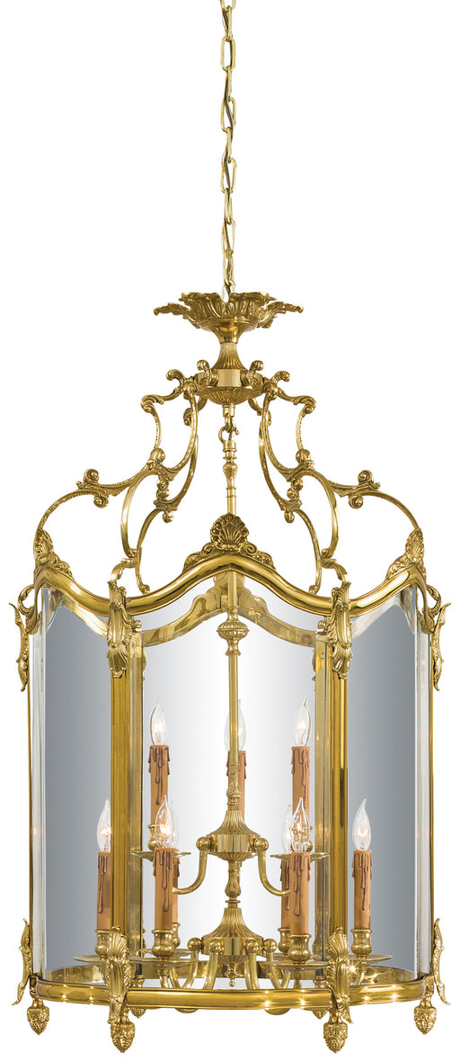 Metropolitan - N2334 - Nine Light Foyer Pendant - Metropolitan - French Gold
