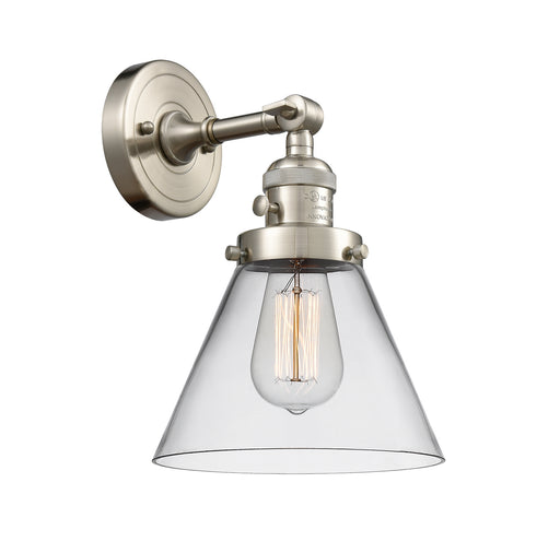 Innovations - 203SW-SN-G42 - One Light Wall Sconce - Franklin Restoration - Brushed Satin Nickel