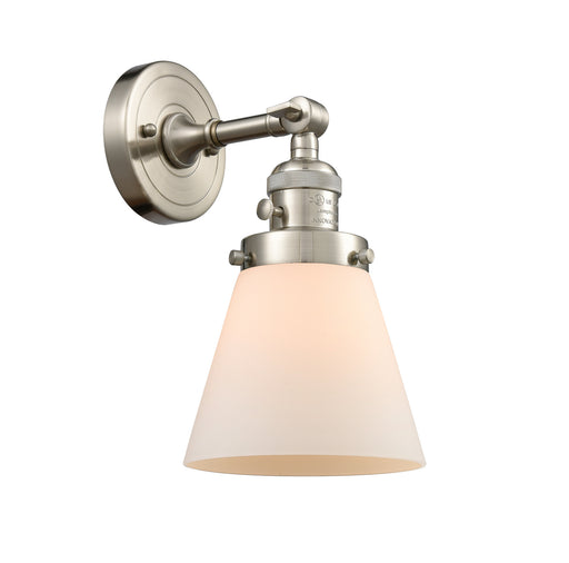 Innovations - 203SW-SN-G61 - One Light Wall Sconce - Franklin Restoration - Brushed Satin Nickel