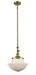 Innovations - 206-AB-G541 - One Light Mini Pendant - Franklin Restoration - Antique Brass