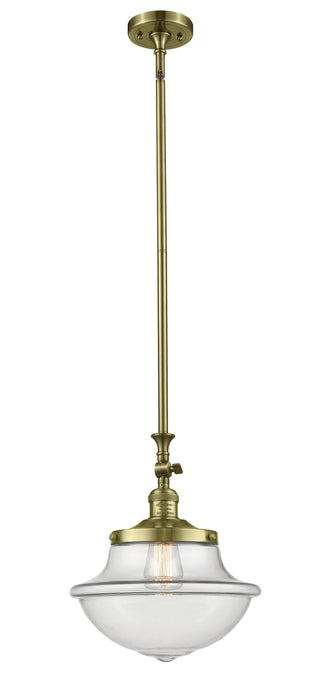 Innovations - 206-AB-G542 - One Light Mini Pendant - Franklin Restoration - Antique Brass