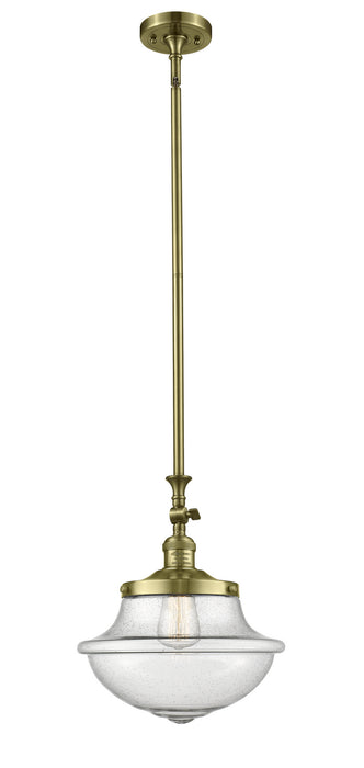 Innovations - 206-AB-G544 - One Light Mini Pendant - Franklin Restoration - Antique Brass