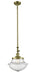 Innovations - 206-AB-G544 - One Light Mini Pendant - Franklin Restoration - Antique Brass