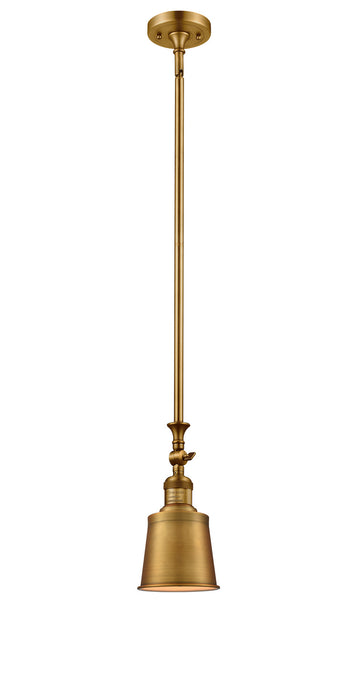Innovations - 206-BB-M9-BB - One Light Mini Pendant - Franklin Restoration - Brushed Brass