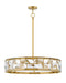 Fredrick Ramond - FR30105HBR - LED Chandelier - Jolie - Heritage Brass