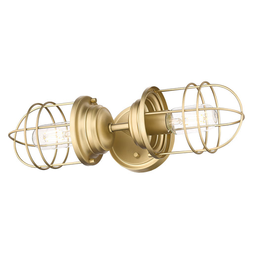 Golden - 9808-2W BCB - Two Light Wall Sconce - Brushed Champagne Bronze