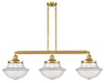 Innovations - 213-SG-G542-LED - LED Island Pendant - Franklin Restoration - Satin Gold
