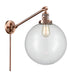 Innovations - 237-AC-G202-12 - One Light Swing Arm Lamp - Franklin Restoration - Antique Copper
