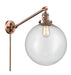 Innovations - 237-AC-G204-12 - One Light Swing Arm Lamp - Franklin Restoration - Antique Copper