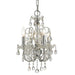 Crystorama - 3224-CH-CL-I - Four Light Mini Chandelier - Imperial - Polished Chrome