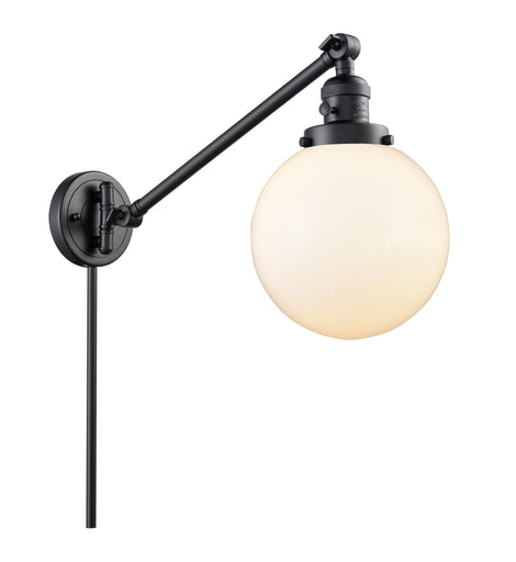 Franklin Restoration LED Swing Arm Lamp Matte Black