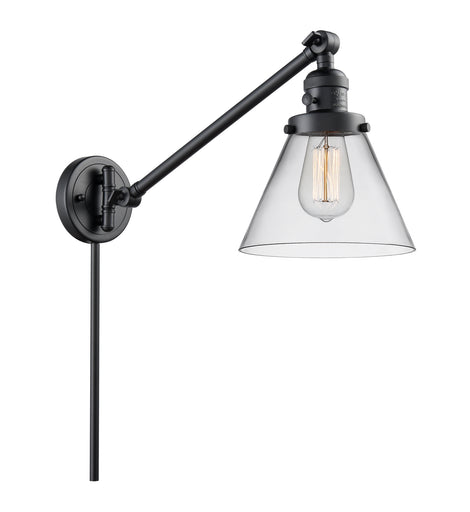 Franklin Restoration LED Swing Arm Lamp Matte Black