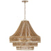 Crystorama - SIL-B6006-BS - Six Light Chandelier - Silas - Burnished Silver