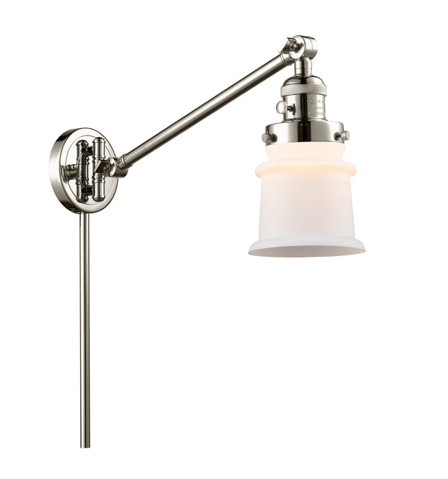 Innovations - 237-PN-G181S-LED - LED Swing Arm Lamp - Franklin Restoration - Polished Nickel