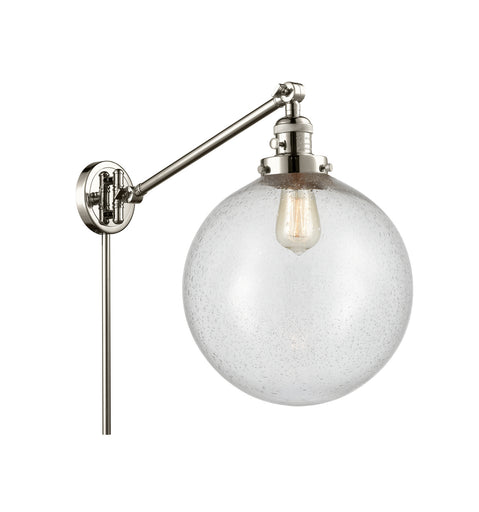 Franklin Restoration One Light Swing Arm Lamp Polished Nickel