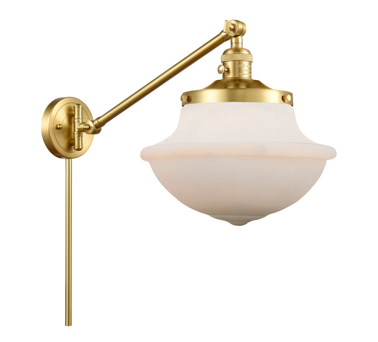 Innovations - 237-SG-G541 - One Light Swing Arm Lamp - Franklin Restoration - Satin Gold