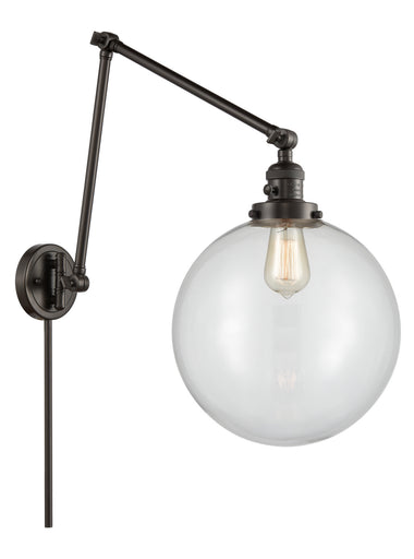 Franklin Restoration One Light Swing Arm Lamp Oil Rubbed Bronze