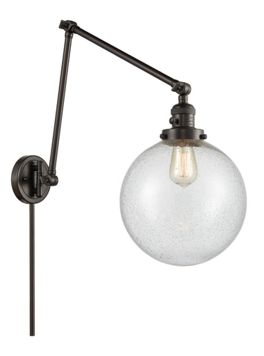 Franklin Restoration One Light Swing Arm Lamp Oil Rubbed Bronze