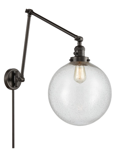 Franklin Restoration One Light Swing Arm Lamp Oil Rubbed Bronze