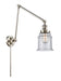 Innovations - 238-PN-G184 - One Light Swing Arm Lamp - Franklin Restoration - Polished Nickel