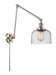 Innovations - 238-PN-G74 - One Light Swing Arm Lamp - Franklin Restoration - Polished Nickel