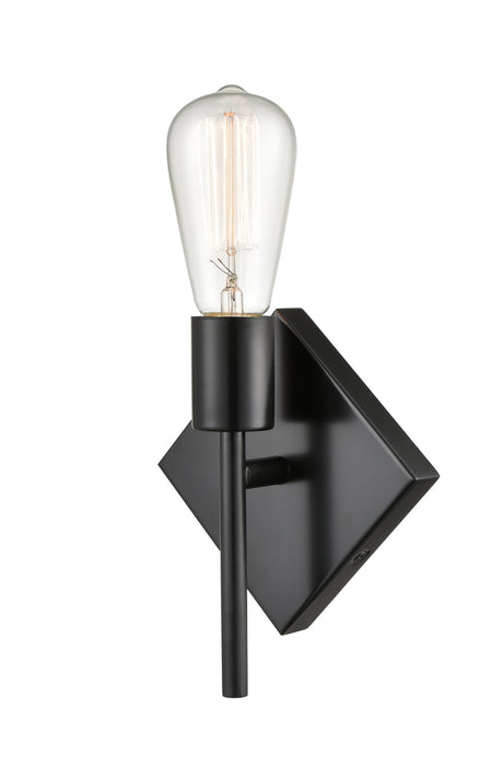 Innovations - 425-1W-BK-LED - LED Wall Sconce - Matte Black