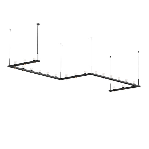 Sonneman - 20QKZ46B - LED Pendant - Intervals® - Satin Black