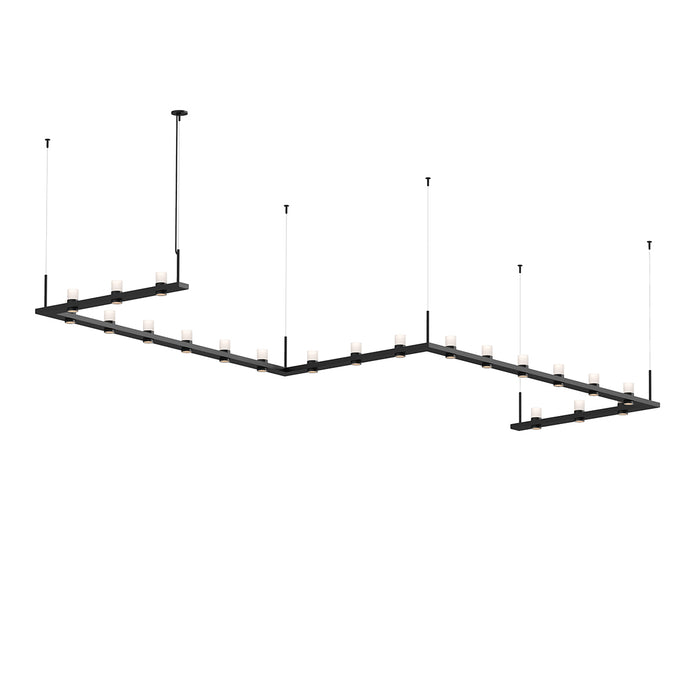 Sonneman - 20QKZ46C - LED Pendant - Intervals® - Satin Black
