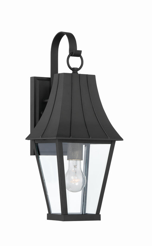 Minka-Lavery - 72781-66G - One Light Outdoor Wall Mount - Chateau Grande - Coal W/Gold