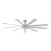Modern Forms Fans - FR-W2101-72L-SS - 72``Ceiling Fan - Wynd Xl - Stainless Steel