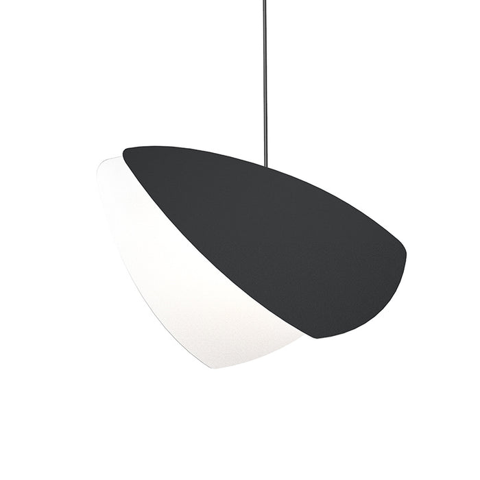 Sonneman - 2901.25-BK - LED Pendant - Papillons™ - Satin Black