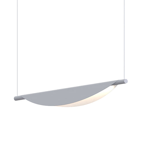 Sonneman - 3121.18 - LED Pendant - Tela™ - Dove Gray