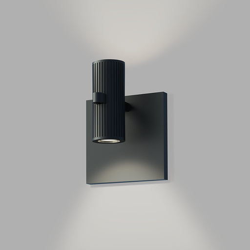 Sonneman - SLS0216 - One Light Wall Sconce - Suspenders® - Satin Black