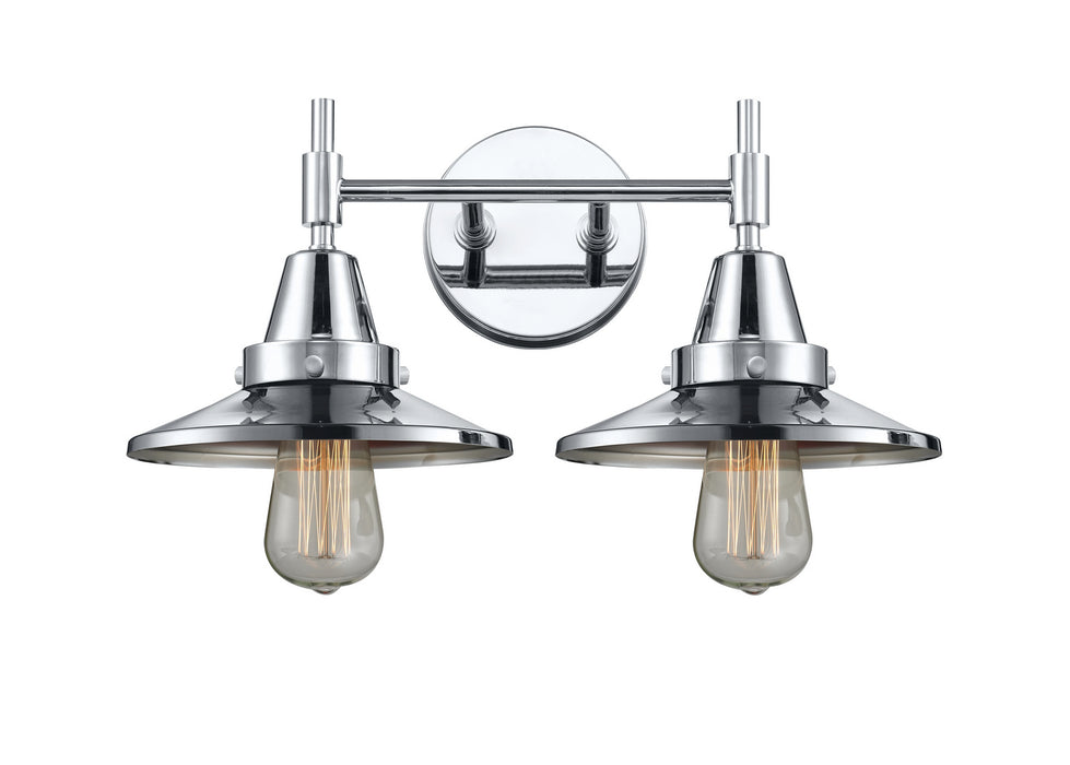 Innovations - 447-2W-PC-M7-PC - Two Light Bath Vanity - Polished Chrome