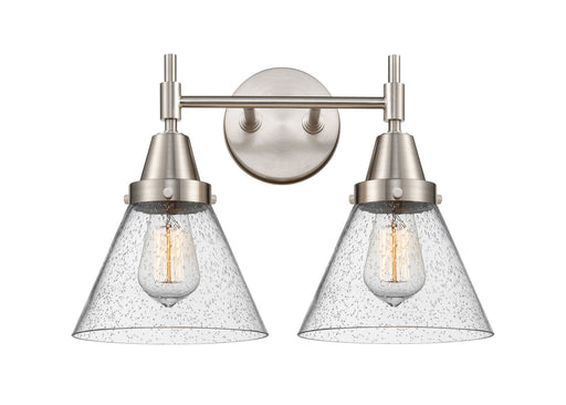 Innovations - 447-2W-SN-G44 - Two Light Bath Vanity - Satin Nickel