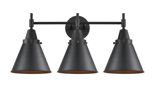 Innovations - 447-3W-BK-M13-BK - Three Light Bath Vanity - Matte Black