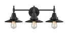 Innovations - 447-3W-BK-M6-BK-LED - LED Bath Vanity - Matte Black