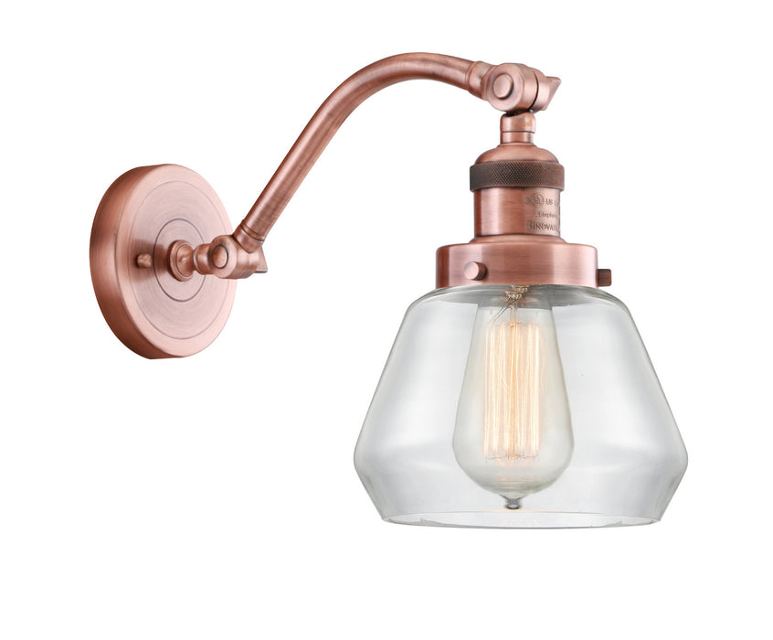 Innovations - 515-1W-AC-G172 - One Light Wall Sconce - Franklin Restoration - Antique Copper