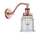 Innovations - 515-1W-AC-G184 - One Light Wall Sconce - Franklin Restoration - Antique Copper