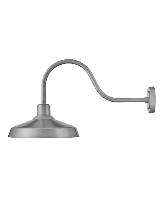 Hinkley - 12074AL - One Light Wall Mount - Forge - Antique Brushed Aluminum