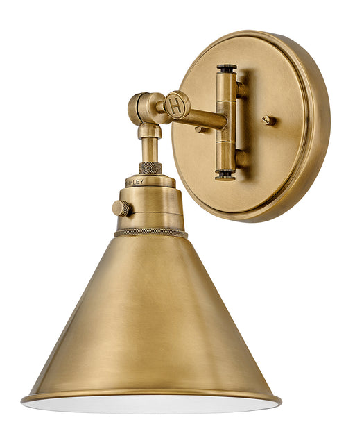 Hinkley - 3691HB - One Light Wall Sconce - Arti - Heritage Brass