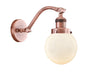 Innovations - 515-1W-AC-G201-6-LED - LED Wall Sconce - Franklin Restoration - Antique Copper