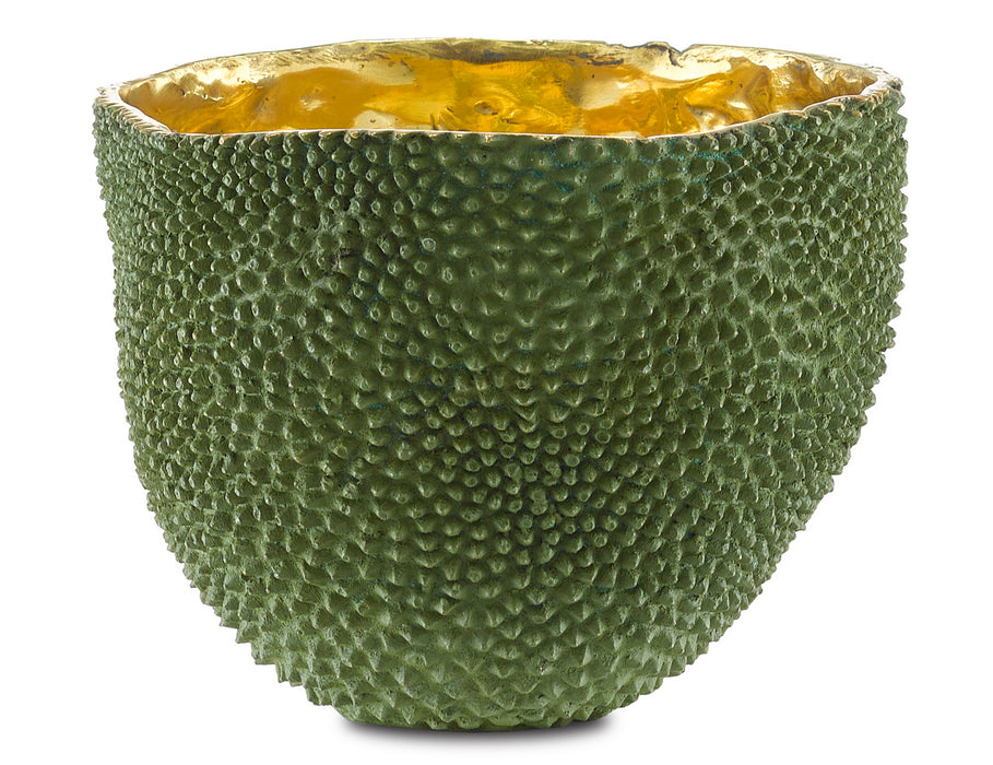 Currey and Company - 1200-0289 - Vase - Green/Gold