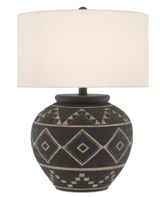 Currey and Company - 6000-0539 - One Light Table Lamp - Brewed Latte/MolE Black