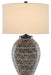 Currey and Company - 6000-0590 - One Light Table Lamp - Glossy Black/Sand